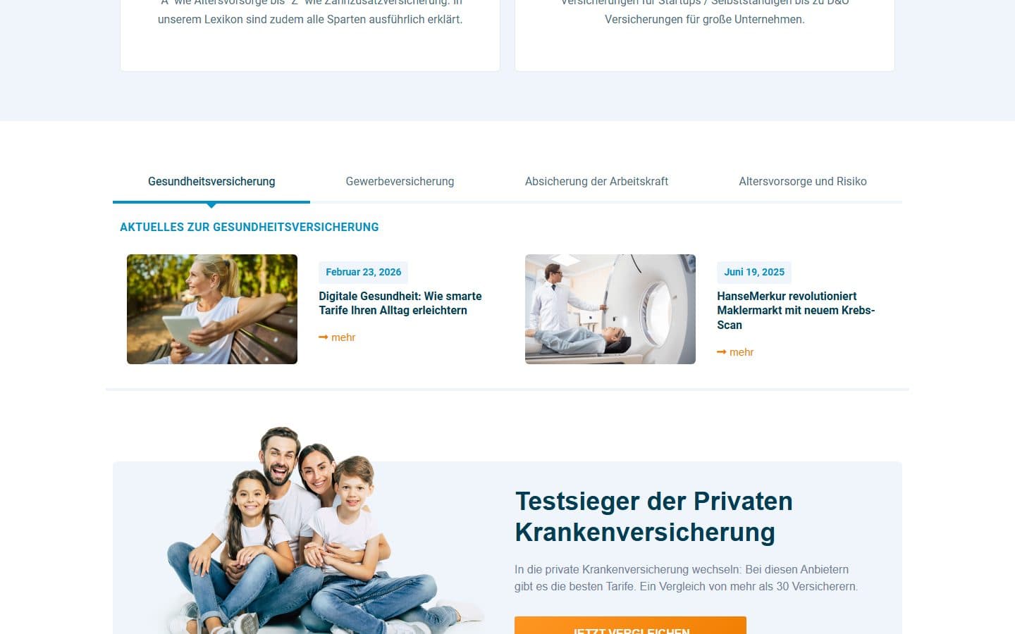 Screenshot 3 von versicherungscheck24.de
